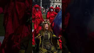 International Mother Earth Day Red Rebels and Activists Rally at Parliament Square#EarthDy