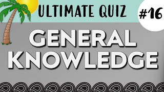 General knowledge quiz [#16] - Angels 👼, piano 🎹, cherry trees 🌸 & more! - 20 questions