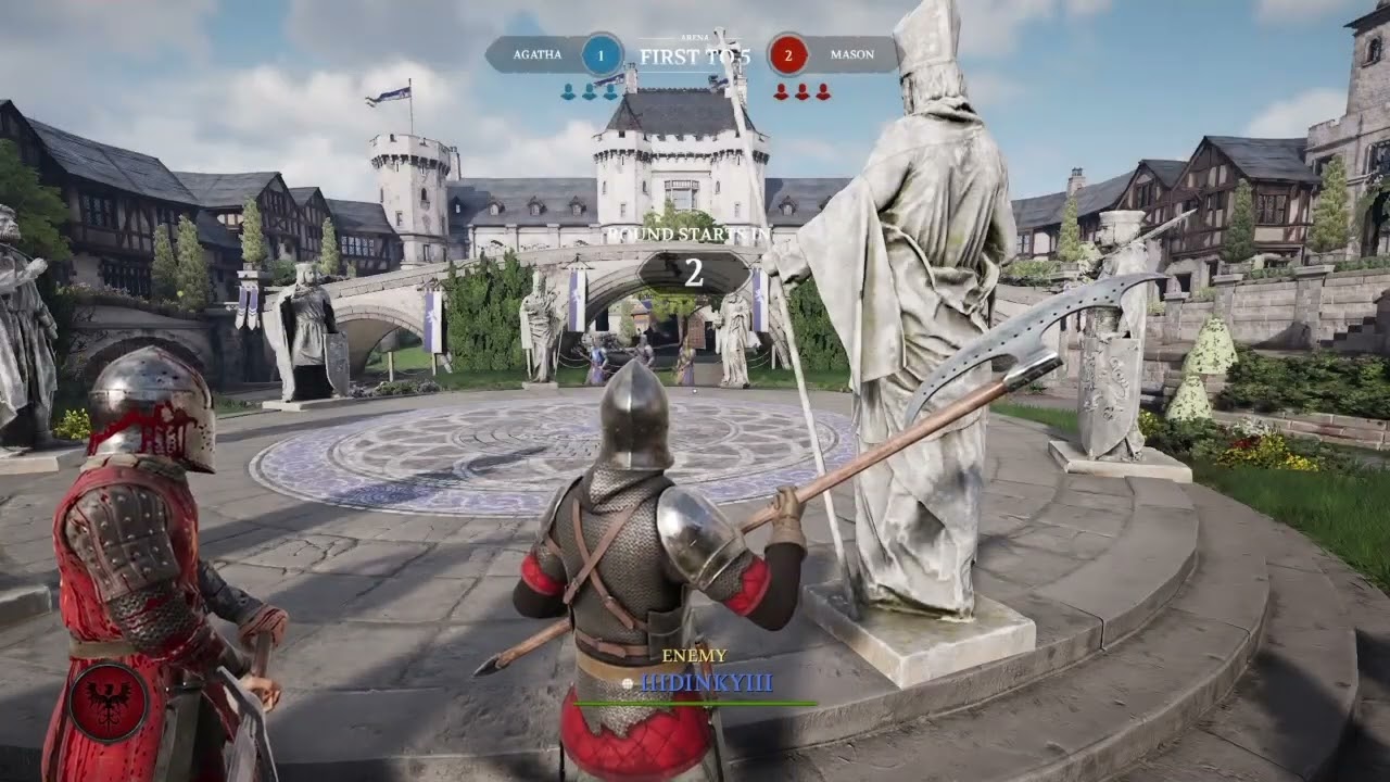 Chivalry 2, just beginning, 3 on 3