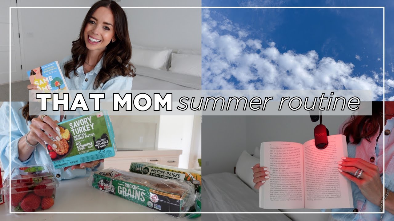 THAT MOM  | Summer Routine ☀️🐚