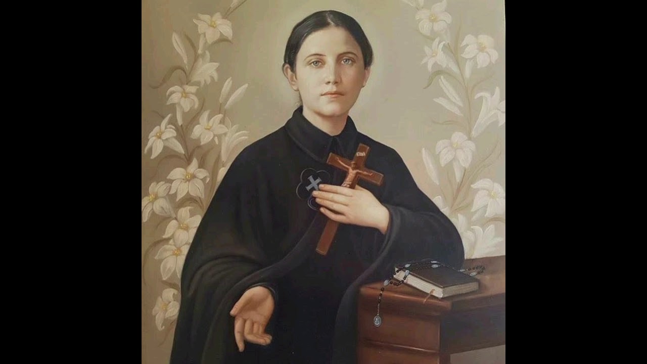 Biografia resumida de Santa Gema Galgani - YouTube