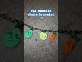 The Beatles clay charm bracelet I made!! 🍋🍐🍏🥕 #tuff #thebeatles #aura