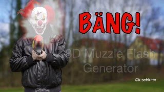Tutorial for BÄNG, a free 3D muzzle flash generator for fCPX