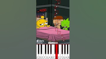 Simon at 4 AM?! 😭Who Wakes Up This Early?! #sprunki #funny (@PADLOTOON) - Octave Piano Tutorial