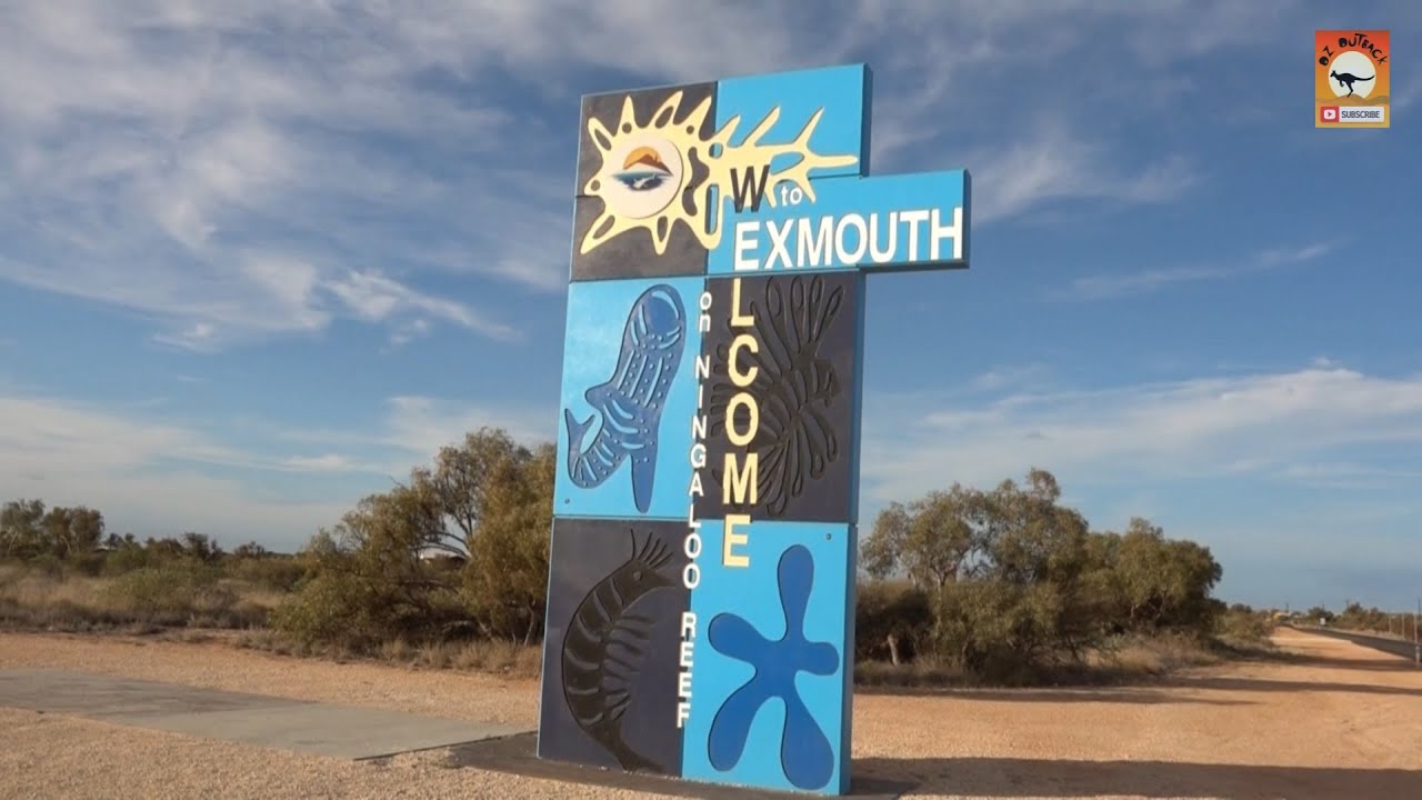 Exmouth drive through l Exmouth, Western Australia YouTube