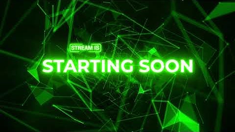 Stream Overlay Package - Green | Minimal Twitch OBS Overlay Pack