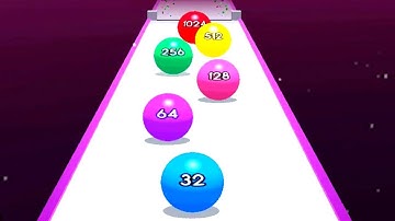 Ball Run 2048: Ball Games 3D ! All Levels Gameplay (330-335) android, ios