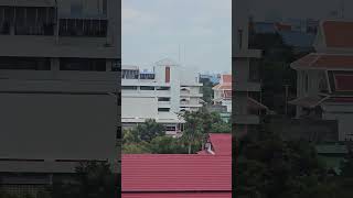 Bts Skytrain (pink line) #bangkok#thailand#bts