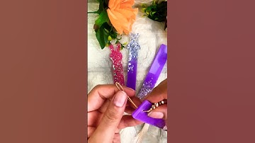 Epoxy Resin Bookmarks |Resin Bookmarks Ideas #resinart #resintutorials #shortvideo #foryou