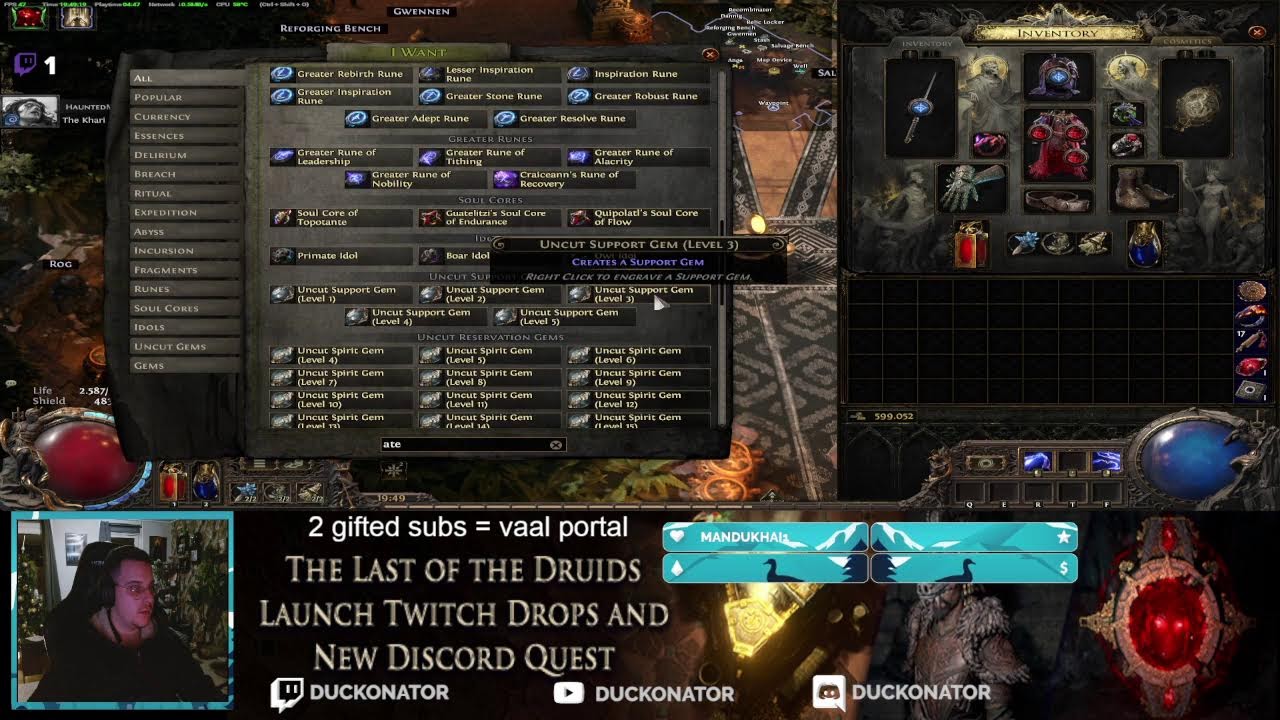 POE 2 0.4 New build! [Live leveling] Bloodmage ignite !Drops