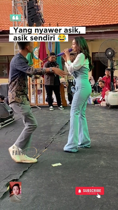 Yang nyawer asik,asik sendiri 😂 #dangdut #dangdutkoplo #adella