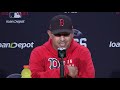 Alex Cora LIVE Before ALCS Game 4