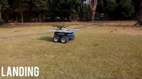 AEGYS: Automatic Tracking and Landing of UAV on UGV in Harmful Chemical Mapping Mission