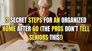 3 Secret Steps for an Organized Home After 60 (The Pros Don’t Tell Seniors This!)