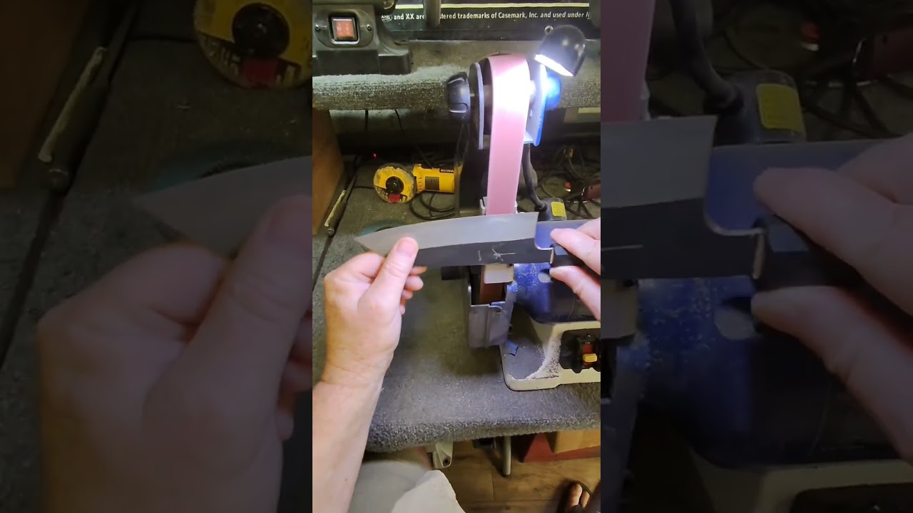 Fixing a Micro Chip on a Japanese Knife 🔧 