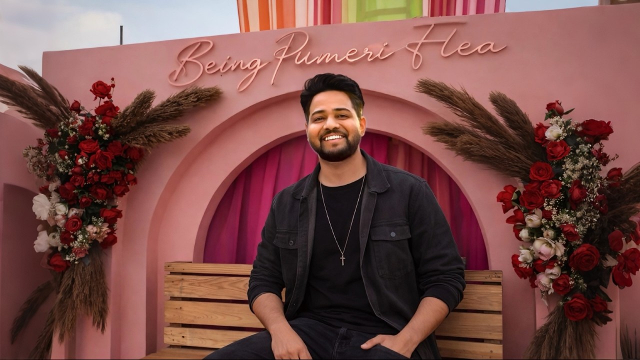 Visited Being Puneri Flea Market Today 🛍️🤩