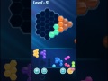 Block Hexa Puzzle Rainbow D Level 51 Walkthrough