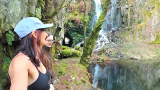 A Hike Like No Other..A secret quarry pool, an abandoned farmhouse and  Cae Amos Bothy #snowdonia 
