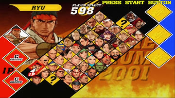 CAPCOM VS. SNK 2: MARK OF THE MILLENNIUM 2001 (PS2) 8-23-21