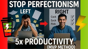 [SECRET] How to Stop Perfectionism and 5x Your Productivity (MVP Method)