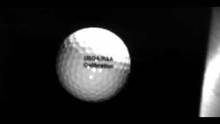 Golf Ball Hitting Steel in Slow Motion