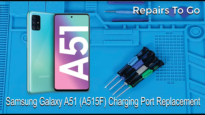 Samsung Galaxy A51 (A515F) Charging Port Replacement