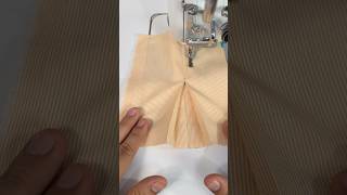 ✂️Cómo coser dos telas con pliegue 🪡 #sewing #costura