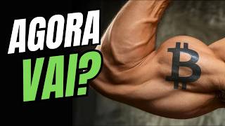 BITCOIN (BTC) SOBE E PUXA CRIPTOMOEDAS. VAI ROMPER AS RESISTÊNCIAS?