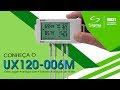 Conheça o UX120-006M Data Logger Analógico com 4 entradas analógicas de 16 bits