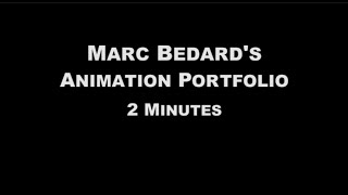Animation Portfolio 2014