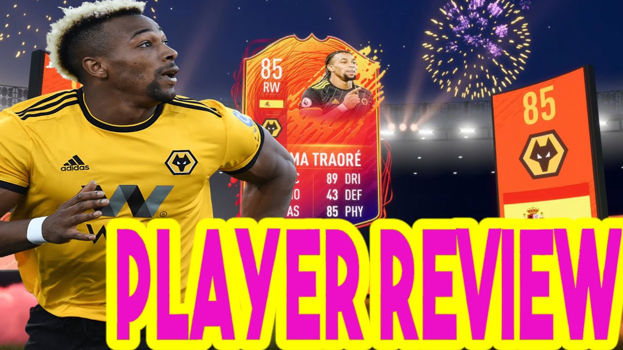 HEADLINER ADAMA TRAORE PLAYER REVIEW!!! (FIFA 20 ULTIMATE TEAM)