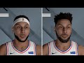 PLAYER LIKENESS UPDATE FROM NBA 2K21 NEXT GEN PATCH 3 (NEW FACE SCANS &amp; TATTOOS)
