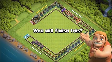 TownHall 17! Longest Defense Formation VS Every Troops | Clash of Clans