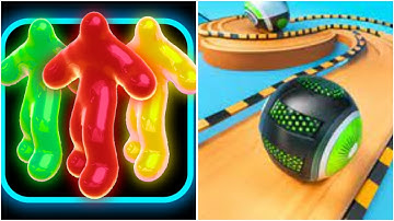 Blob Runner 3D vs Going Balls | Android iOS Mobile Gameplay Walkthrough