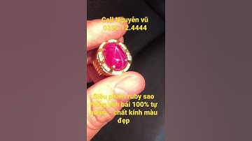 Siêu phẩm vip- ruby sao hàng chất lượng - kính mời ae ngắm và sưu tầm