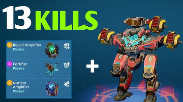 🔥 Mars Is More Stronger With Fortifier || War Robots Mars MK3 Gameplay