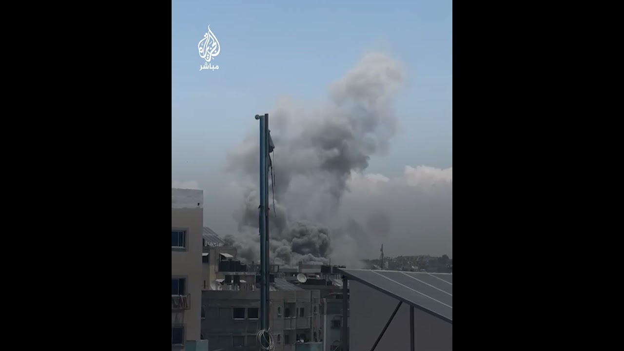 طائرات الاحتـلال تشن غارات عنيفة على حي التفاح شرقي غزة