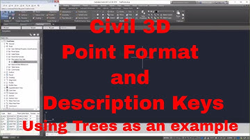 Tree Points, and Point Format in Civil 3D