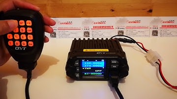 New Design QYT KT-8900D Dual band Quad Display Mobile Two way radio with Big LCD Screen