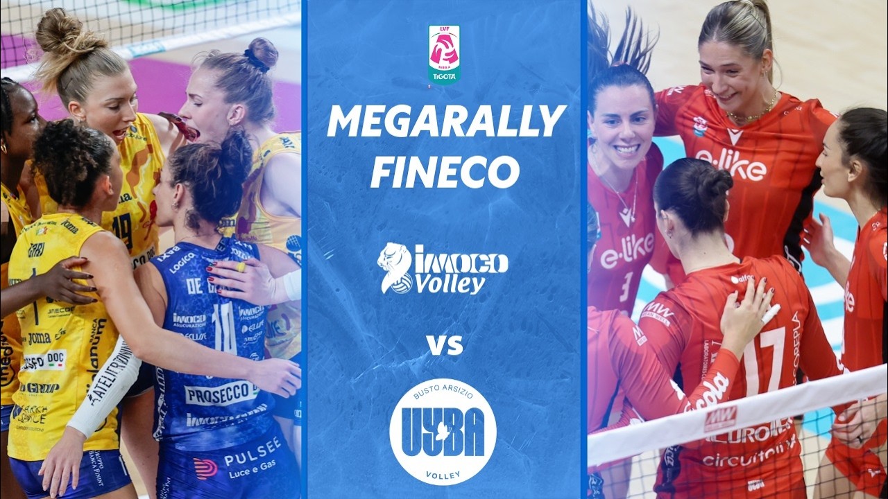 MEGARALLY FINECO: Conegliano - Busto Arsizio | Game-1 Quarter Finals Serie A1 | LVF 25/26