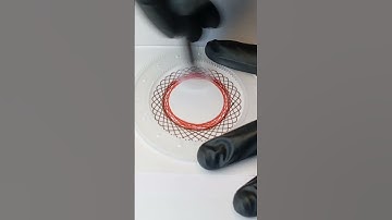 Do you like it? 😍#spirograph #satisfying #spirographdesignpattern