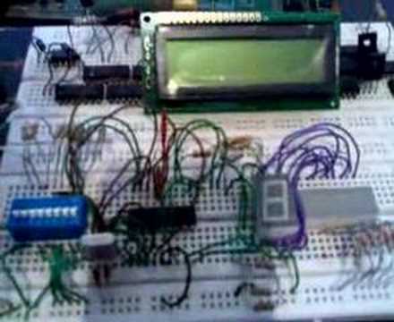 PIC 16F84A Barra de LED