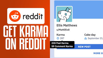 How To Quickly Get Karma On Reddit (2025) Easy Tutorial