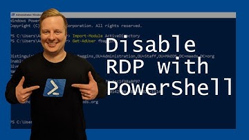 How to Disable RDP with PowerShell