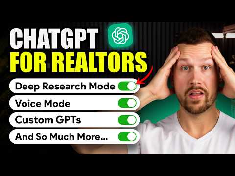 The Ultimate ChatGPT Guide for Realtors (2025 Edition)