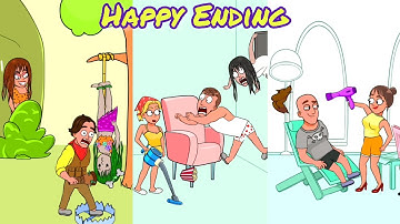 Happy Ending : Displace Puzzle -(Level 129-153 ) |