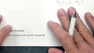 Sec. 4.3 Notes: Right Triangle Trigonometry