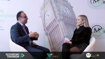 Dr. Ali Soofastaei Speaks with MiningIR about Vale AI Centre at the Resourcing Tomorrow in London