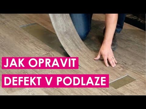 Jak opravit defekt v podlaze