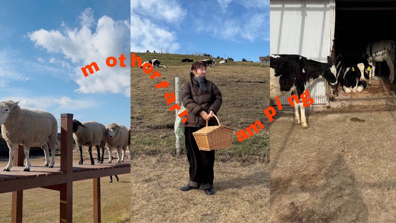 【vlog】早く知りたかった冬のマザー牧場グランピング🎪✨